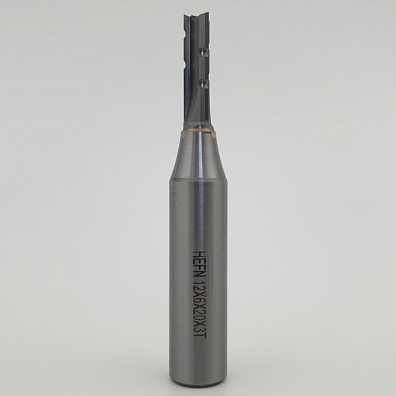 Фреза твердосплавная пазовая черновая D=6 I=20 L=50 S=12 Z3+1