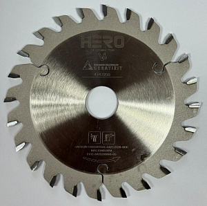 Пильный диск подрезной конический 120x3.0-4.0x20 Z24T HERO